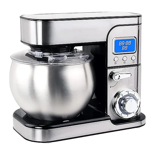 Black and White SC 315 D Stand mixer, 1300 Watt, 5.7 Liters   Silver