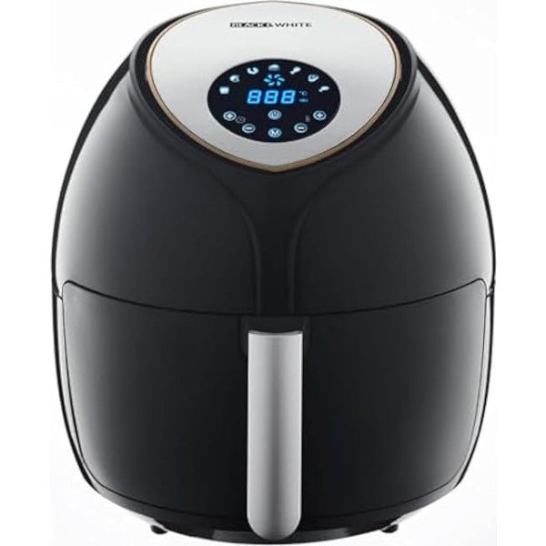 Black&White AF 120 RA Oil Free Fryer 12 Liters, Digital, Circular