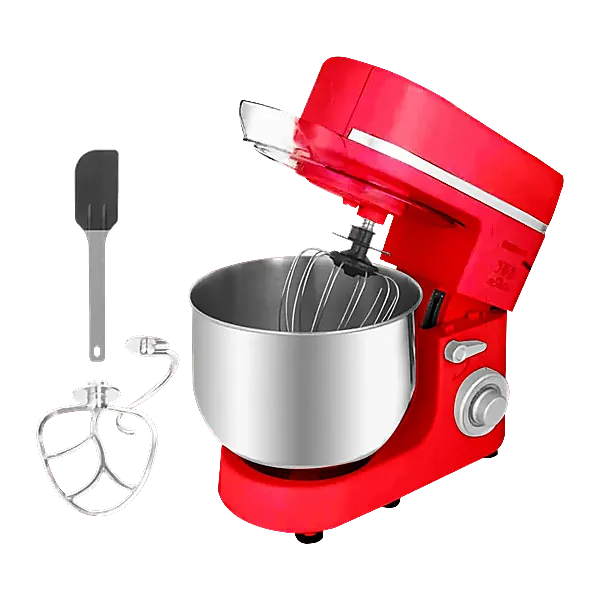 Black and White Professional Stand mixer, 2200 Watt, 8 Liters, Red, SM 822