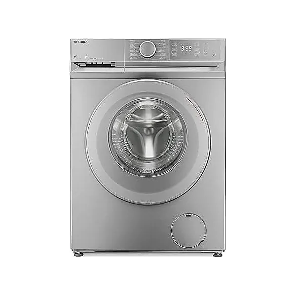 Toshiba   Washing Machine   Automatic   Tw Bl90A4Eg(Ss)   Inverter  Steam  Smart Control (Wifi) 8 Kg Silver