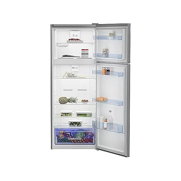 Beko RDNE448M20 B No Frost 2 Door Stainless Steel Refrigerator 408 Liters   Silver