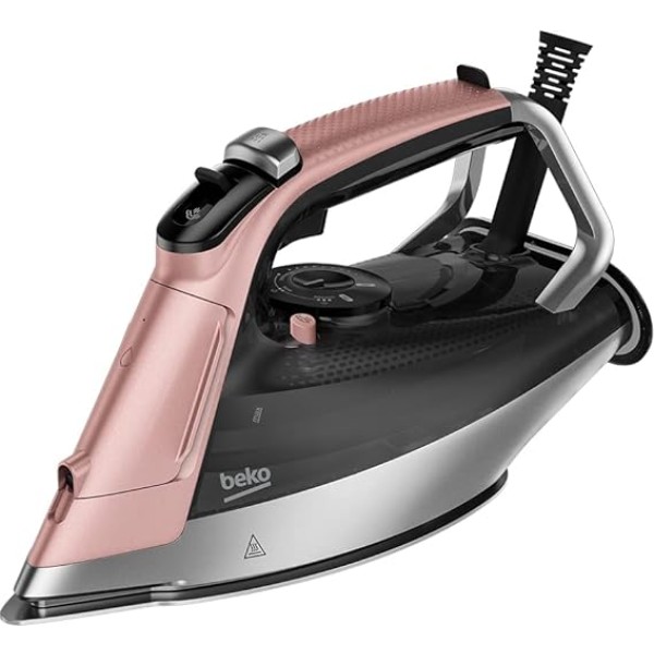 Beko SIM8130P Steam Iron, 3000 W, 270g min, Capacity 350ml, Soft Glide, Vertical Ironing, Auto Shut