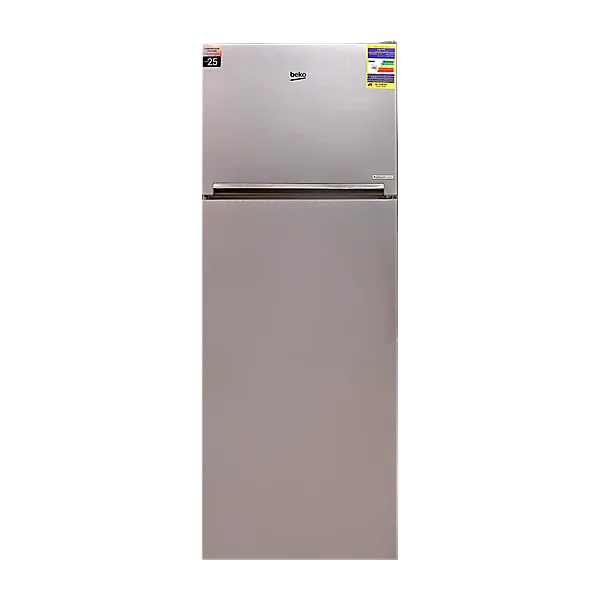 Beko RDNE448M20 B No Frost 2 Door Stainless Steel Refrigerator 408 Liters   Silver