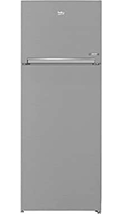 Beko RDNE448M20 B No Frost 2 Door Stainless Steel Refrigerator 408 Liters   Silver