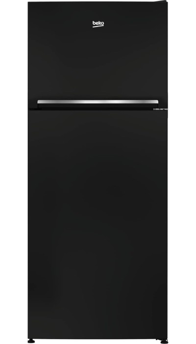 Beko No Frost Refrigerator, 367 Liters, Black  RDNE430K12B