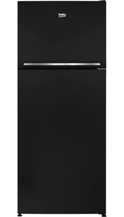Beko No Frost Refrigerator, 367 Liters, Black  RDNE430K12B