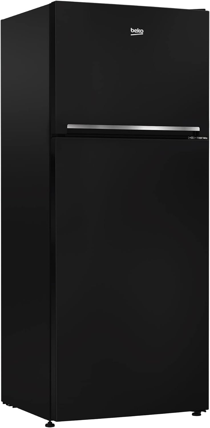 Beko No Frost Refrigerator, 367 Liters, Black  RDNE430K12B