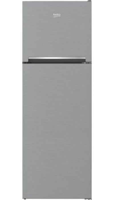 Beko No Frost Top Freezer Refrigerator, 314 Liters, Inverter, Silver   RDNE340K02 B
