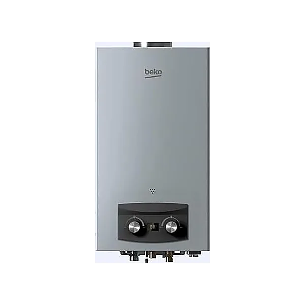 Beko GAS Water HEATER 10 LITRE With Digital Adaptor Silver Model BGWH 10LS