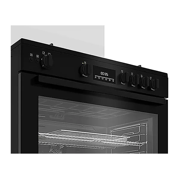 Beko Freestanding Cooker (Fan assisted, Cooling Fan, Gas, 90 cm) BGGR11225GB