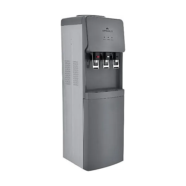 Armadillo Water Dispenser, 3 Taps, Refrigerator   gray