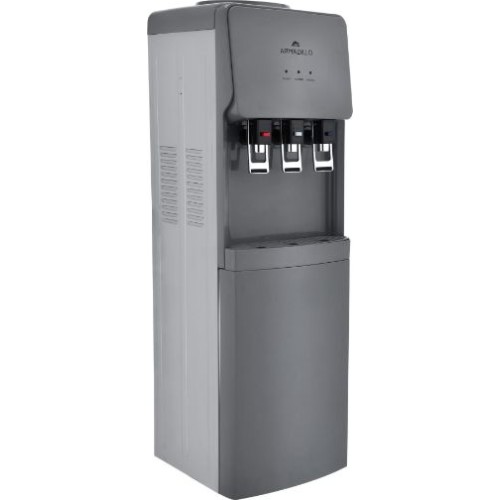 Armadillo Water Dispenser, 3 Taps, Refrigerator   gray