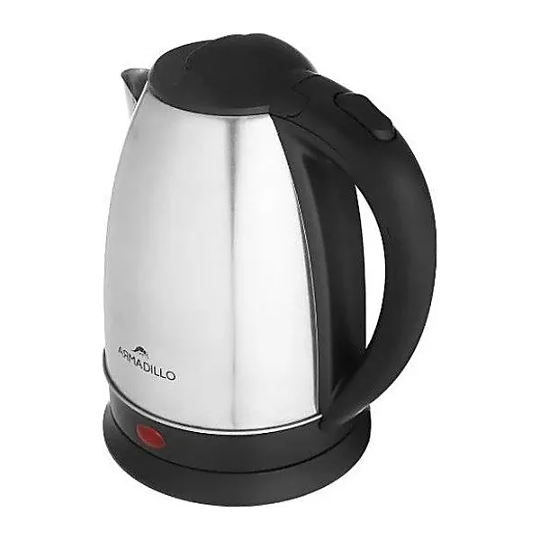 Armadillo Stainless Steel Kettle 1500 Watt 2.0 L   Black