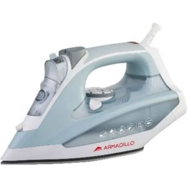 Armadillo Steam Iron, 2200 Watt, Ceramic Base   Grey