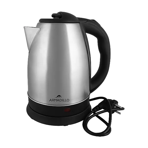 Armadillo Stainless Steel Kettle 1500 Watt 2.0 L   Black