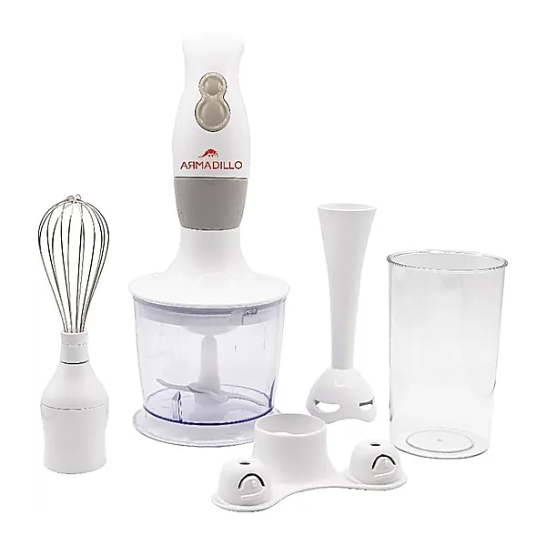Armadillo multi speed hand blender   1000 watts   white