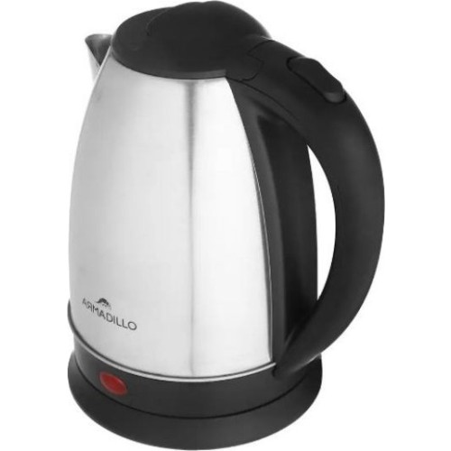 Armadillo Stainless Steel Kettle 1500 Watt 2.0 L   Black