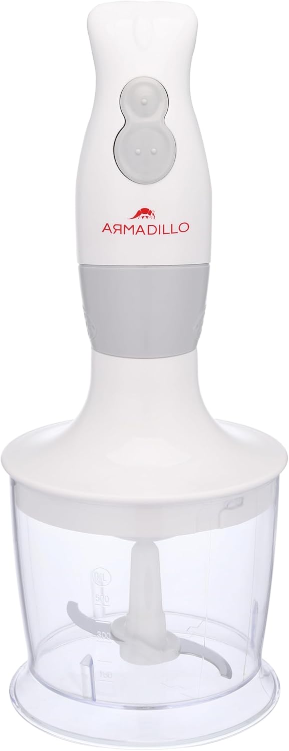Armadillo multi speed hand blender   1000 watts   white