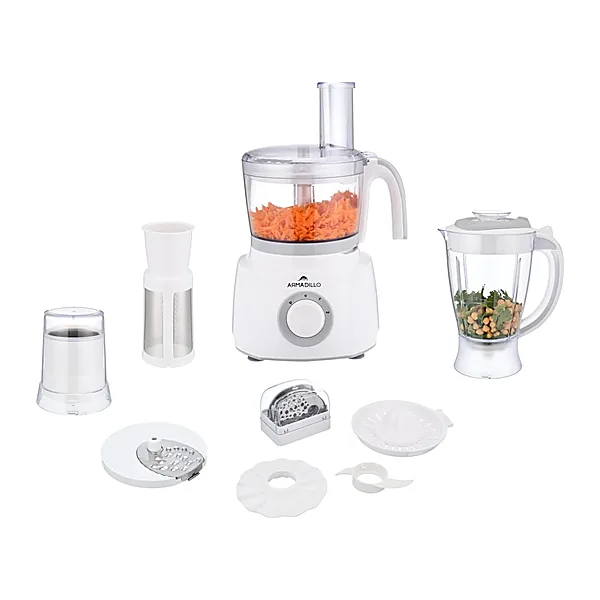 Armadillo Kitchen Machine 1000 Watt   25 Function   2 Speed   White
