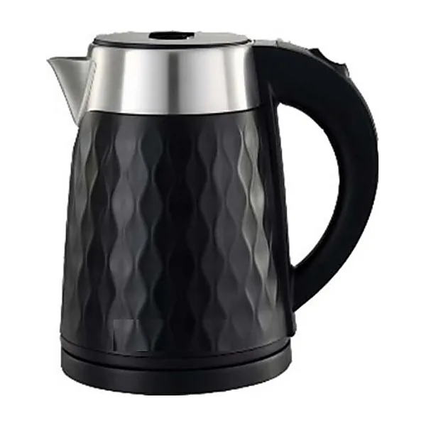 Armadillo double kettle (plastic   stainless steel interior) 1.7 liters, 1500 watts, black