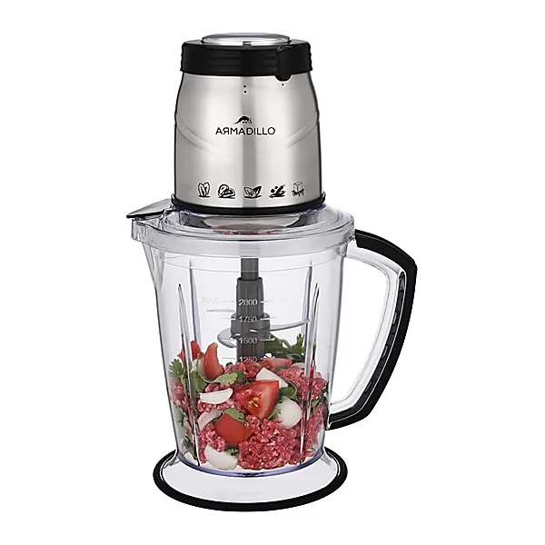 Armadillo Chopper 2 Speed   2 Liter  800 Watt  Stainless