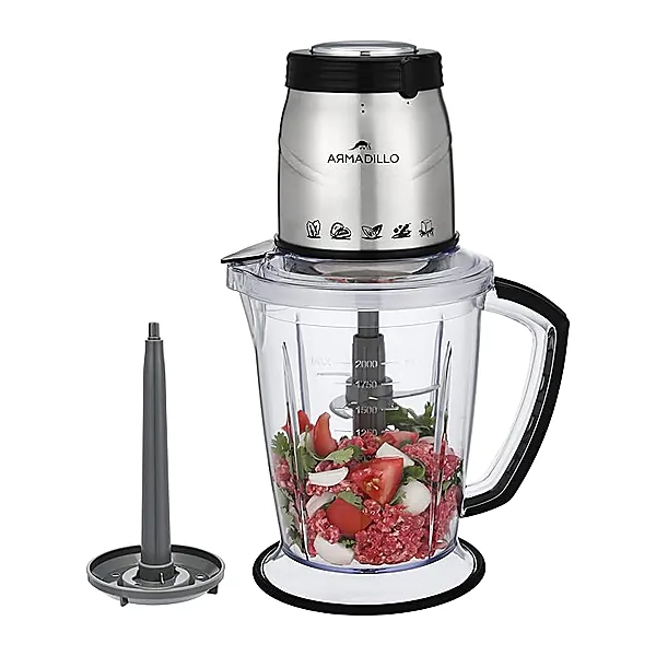 Armadillo Chopper 2 Speed   2 Liter  800 Watt  Stainless