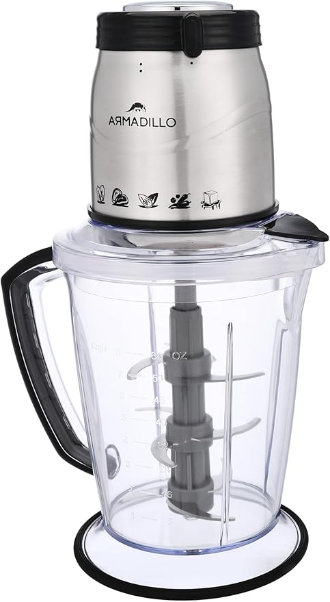 ARMADILLO Blender 1.6 Litres 400 Watt 2 Grinder ARM SDA BLD BK 0007