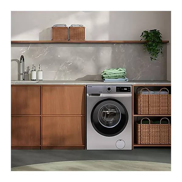 Toshiba Front Load Automatic Washing Machine, 8 Kg, Silver   TW BJ90S2E(SK)
