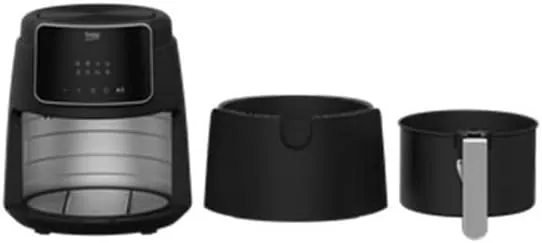 Beko 1500W Digital Air Fryer, Black
