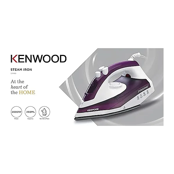 Kenwood 2000 Watt   ‎STP40.000WP  Steam Iron   (International Warranty)