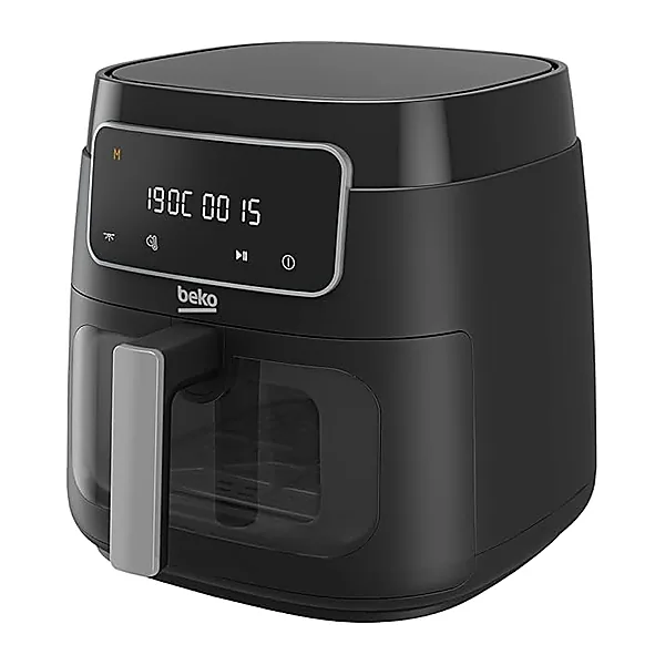 Beko 1750W Oil Free Air Fryer, 7.6 Litre Capacity, Black