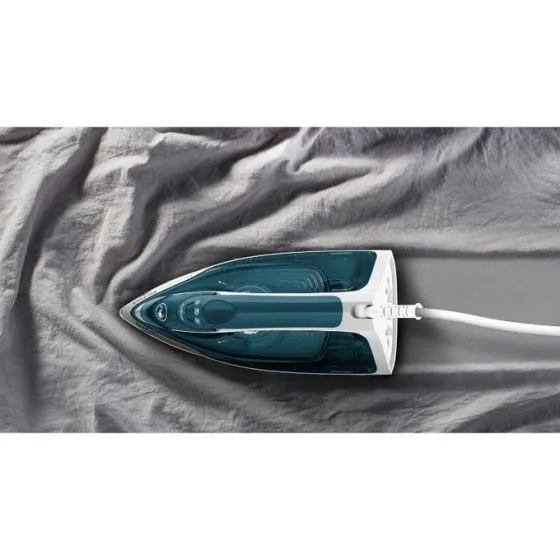 Tefal Express Steam Steam Iron, 2200 Watts, Blue and White   FV2831E2