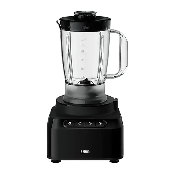 Braun PureEase Food Processor, 800 Watts, Black – International Warranty – FP3132BK