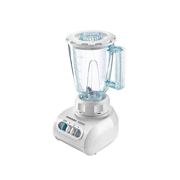Tornado Electric Blender 250 Watt 1.5 Liter 2 Mills White M 900 2