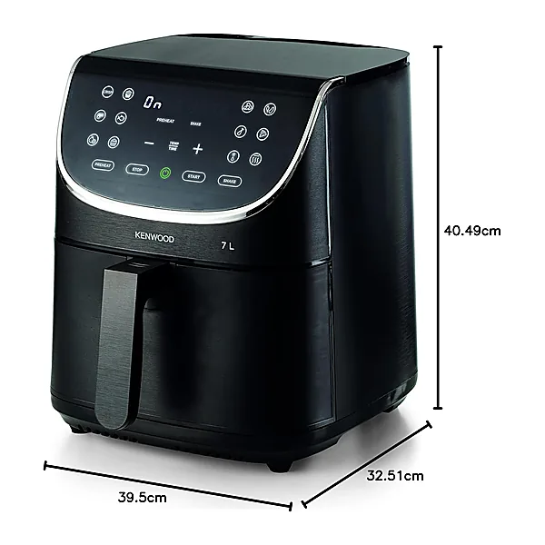 Kenwood HEALTHY FRYER 7L 1500W HFP80.000BK   Black