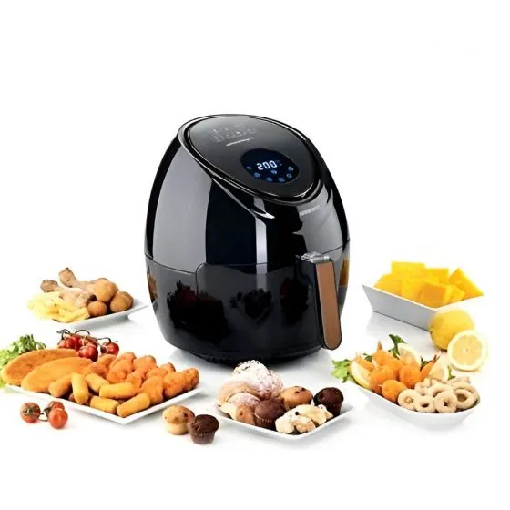 Kenwood Air Fryer, 1800 Watt, 5.5 Liters, Black  HFP50