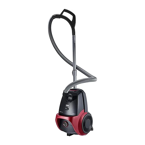 Beko Baggless Vacuum Cleaner   1800 Watts   4.5 Liters Capacity   330 Air Watt Suction Power   HEPA13 Filter   Black Red   VCC 54320 WP