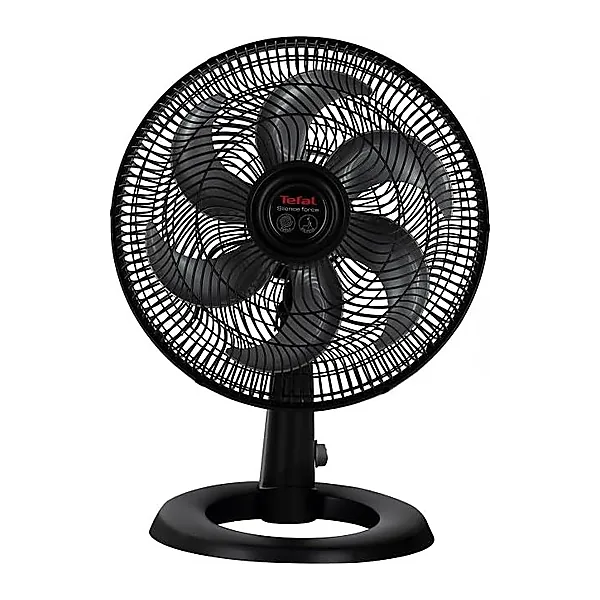 Tefal, Silence Force Desk Fan, 16 Inch, 3 Speeds, Black, VG4110EE