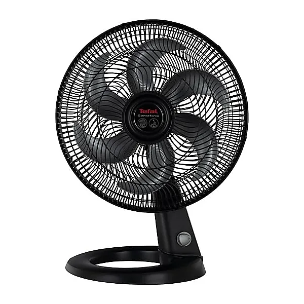 Tefal, Silence Force Desk Fan, 16 Inch, 3 Speeds, Black, VG4110EE