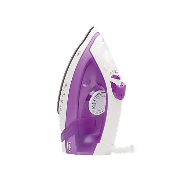 Beko Steam Iron, 220 mL, 1800 Watt, White and Violet   SIM3617