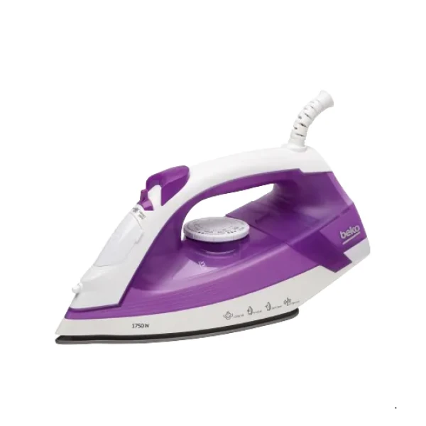 Beko SIM8130P Steam Iron, 3000 W, 270g min, Capacity 350ml, Soft Glide, Vertical Ironing, Auto Shut