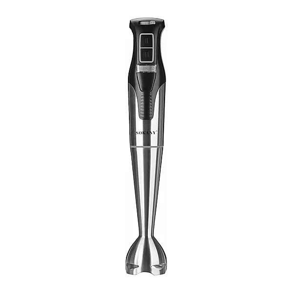 Sokany sk 758 stainless steel hand blender   1200 watt   with ice crushing blades   copper motor