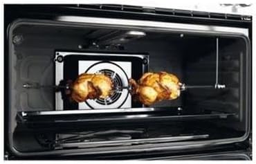 Zanussi Built In Cooker Hob Range, Cookers 5 Burners Cool Max Stainless 2 Daze Safety Fan, Silver, ZCG94396XA