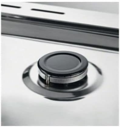 Zanussi Built In Cooker Hob Range, Cookers 5 Burners Cool Max Stainless 2 Daze Safety Fan, Silver, ZCG94396XA