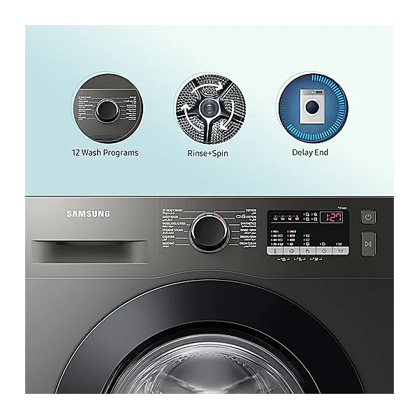Samsung WW80T4040C 1 Front Load with Hygiene Steam Washing Maching 8.0Kg  (local warranty)