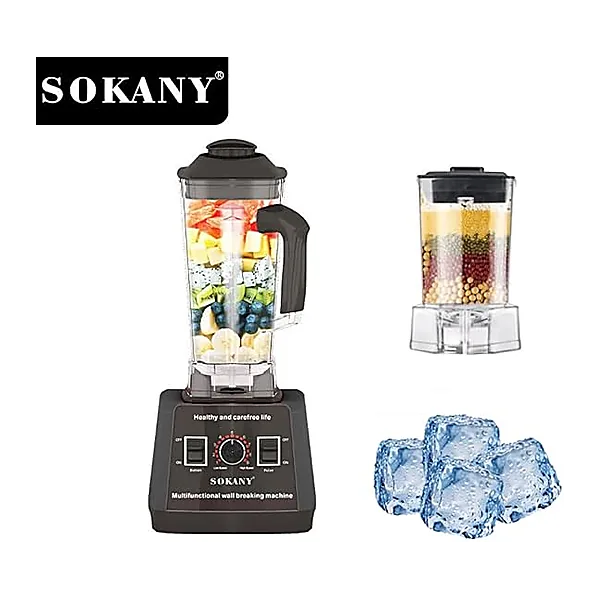 Sokany sk 666 multi purpose blender 5000w high power 2 in 1 cup food processor