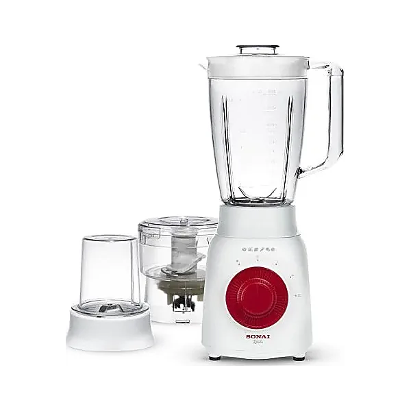 Sonai Rotato Blender with Chopper and Mill, 500 Watt, White  MAR 2500