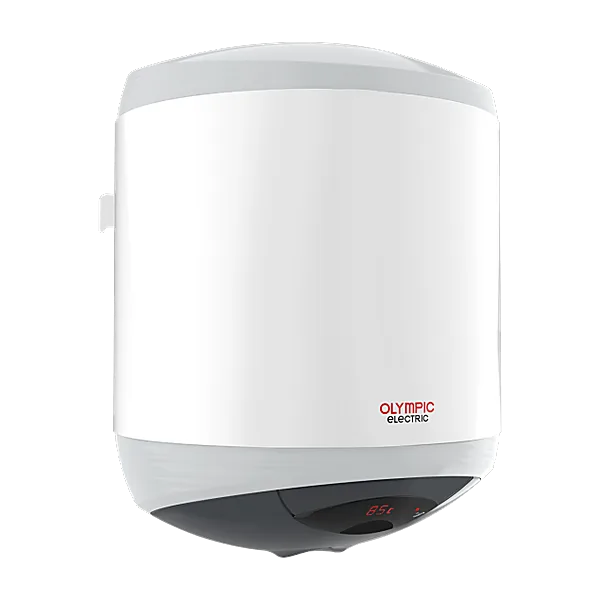Olympic Electric Hero Plus Digital Electric Water Heater, 50 Liters   White and Grey