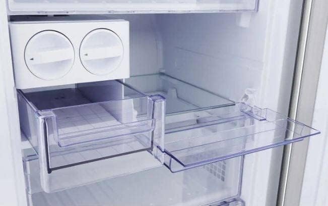 Beko no frost deep freezer (8 drawers, 282l, silver, rfne312e13s)