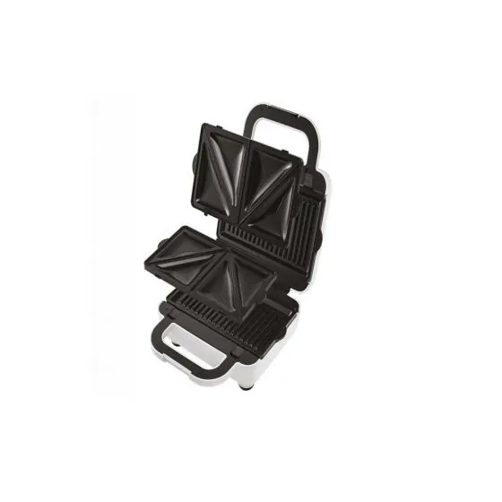 Kenwood 3 in 1 Sandwich Maker, 700 Watt, White Black   SMP84